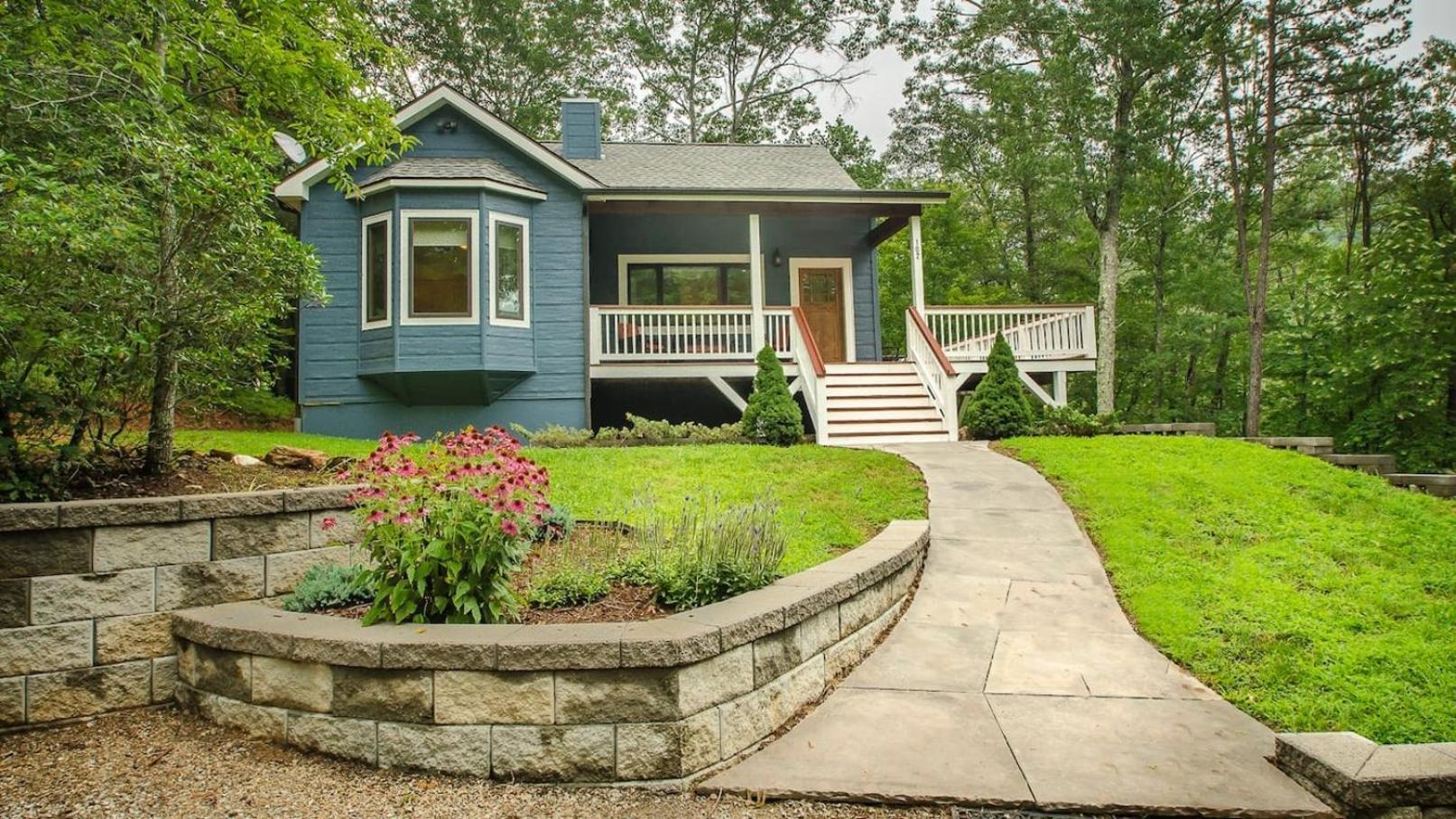 Serene Mountain And Sunset Views 3Bd Cabin Franklin Exterior foto