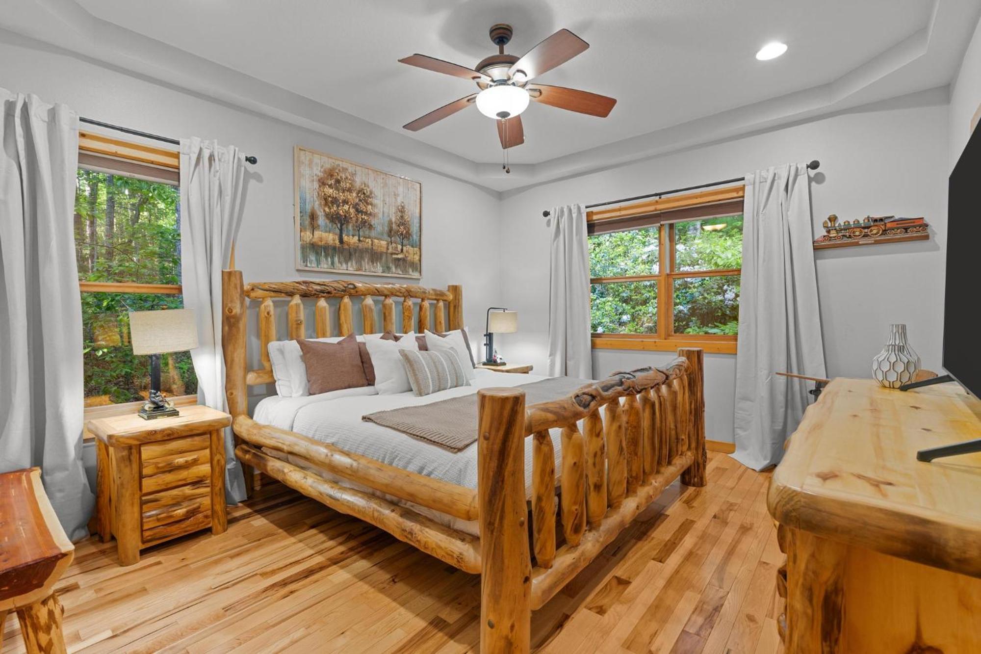 Serene Mountain And Sunset Views 3Bd Cabin Franklin Exterior foto