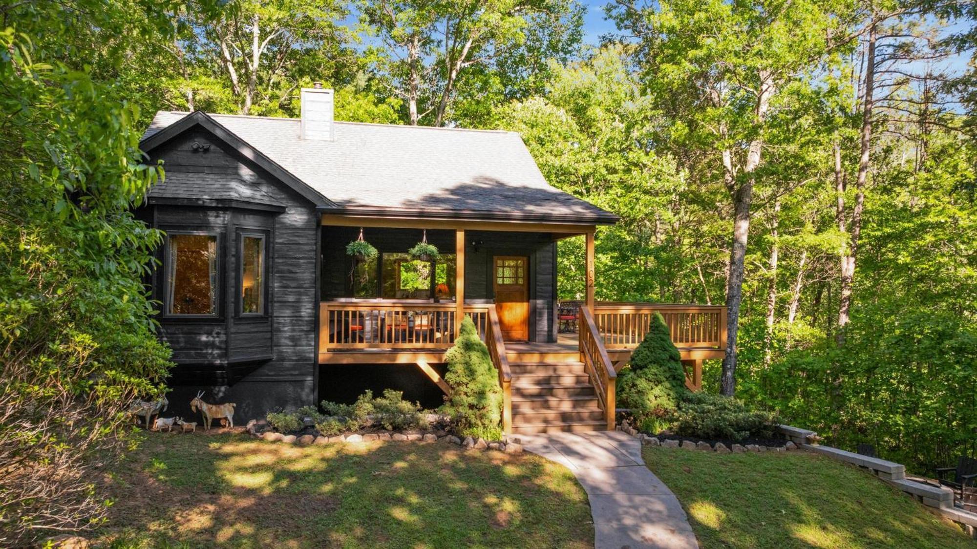 Serene Mountain And Sunset Views 3Bd Cabin Franklin Exterior foto