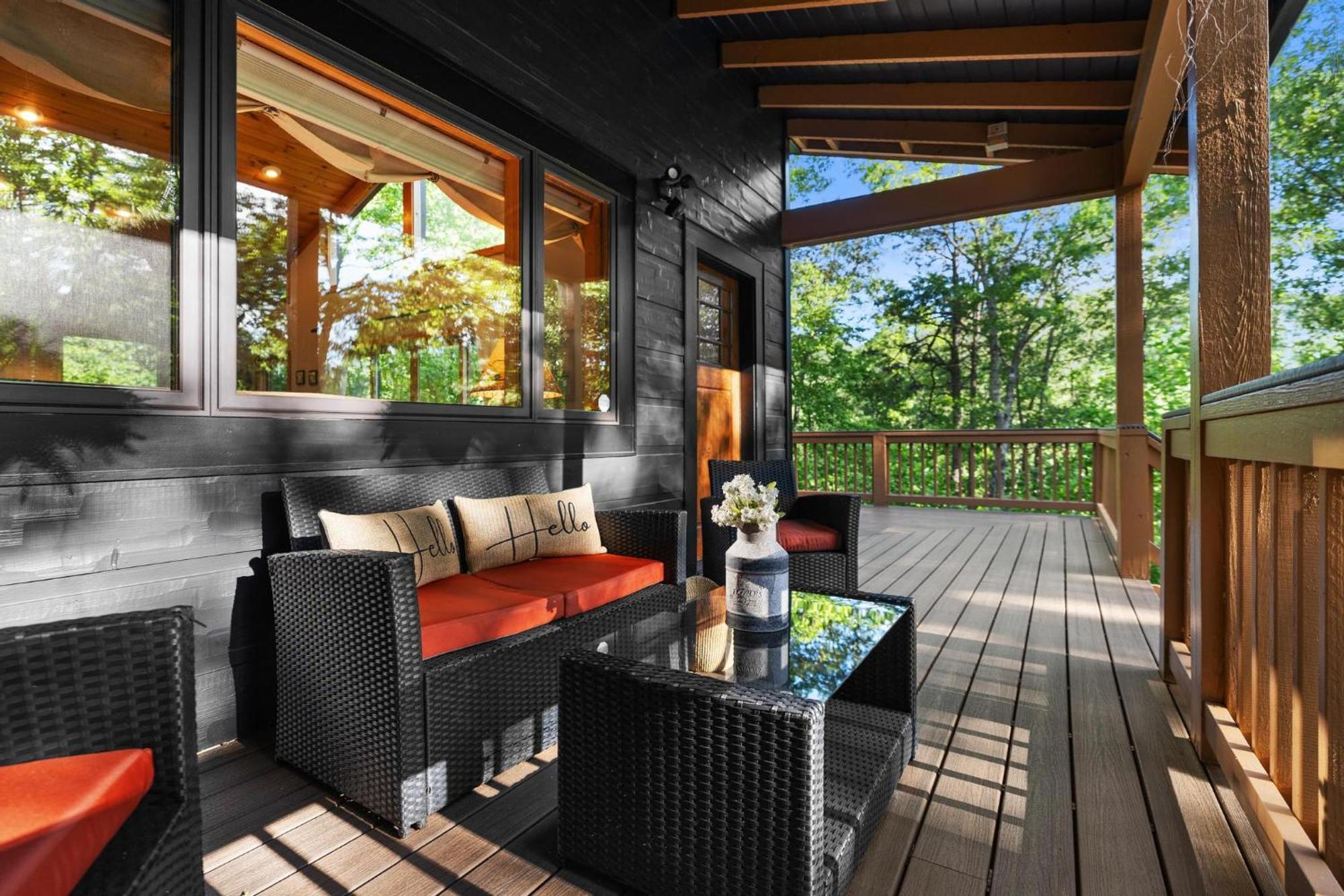 Serene Mountain And Sunset Views 3Bd Cabin Franklin Exterior foto